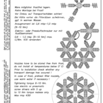 Montageanleitung für Filterdüsen mit Anweisungen in deutscher und englischer Sprache.