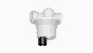 RA-Adapter-System mit mehreren Anschlüssen für Filterdüsen in technischer Ausführung.